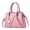 PK2, variant on Stylago Women's Fashion Handbags with Pendant Leather Tote Purses Shoulder Bags Top Handle Detachable Strap Crossbody Bags Pink