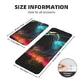 thumbnail image 2 of Logiee Neon Spectrum Cat Portrait Print Kitchen Mats for Floor Sets of 2,Waterproof Kitchen Rugs,Non Slip Comfort Standing Mat Rug for Home,Runner,Sink,Office,Laundry, 2 of 6