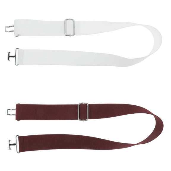 Worgeous Elastic Adjustable Belt with Shark Buckle for Equestrian Sport and Fashionable Decoration Assorted Color Cloth