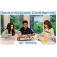 thumbnail image 6 of Snap Circuits Jr. SC100, Electronics Explorer Kit, 100+ Projects, Stem, Child 8+, Elementary School, 6 of 9