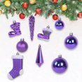 thumbnail image 4 of 21 Uds bolas de colores colgante adornos navideños bola adorno bola JShteea El nuevo, 4 of 8