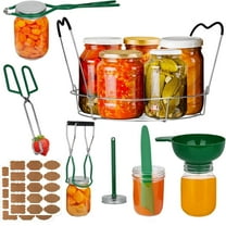 MerryNine 7 Piece Canning Kits, Stainless Steel Canning Supplies Starter Tools Boxed Set