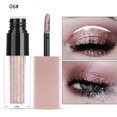 thumbnail image 3 of Brillante brillo duradero sombra de ojos líquido delineador de ojos gel maquillaje de ojos cosmético 6 # sexy marrón, 3 of 8