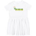 thumbnail image 3 of Inktastic Caterpillar 3 Girls Toddler Dress, 3 of 5