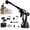 Black (2 Batteries + 1 Charger), variant on Cordless Portable Washer, Battery Powered Pressure Washer with 6-in-1 Nozzle, 2Pcs 4.0Ah Batteries and Charger, Handheld Washer for Car,Home,Garden Patio (Black (1 Battery + 1 Charger))