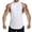 White, variant on Baqcunre Tank Tops Men Ice Silk Vest Fitness Wide Shoulder Running Sports Seamless Quick Drying Inside And Outside Wear Summer Youth. Sweatshirts For Men Tops For Men Blue L