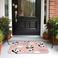 thumbnail image 5 of Pofeuu Panda Print Hem Mat 40x60 - Multipurpose Doormat for Indoor & Outdoor Use - Welcome Your Guests with our Entrance Mat, 5 of 6