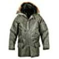 thumbnail image 3 of Rothco Men's Snorkel Swim Parka, Sage Green, 2X-Large, 3 of 4