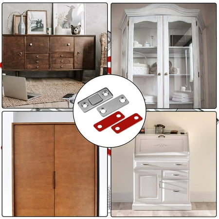4 Pack Cabinet Door Magnets Ultra Thin Magnetic Latch With Stainless Steel S And Self Adhesive Drawer Magnet Catch For Kitchen Closer Sliding Closure Cupboard Closet Canada 4 Pack Cabinet Door Magnets Ultra Thin, Thin Cabinet With Sliding Doors