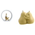 thumbnail image 1 of Estatua de niña,Estatuas de mujeres y niñas,figuritas decorativas elegantes,sujetalibros decorativos,Sujetalibros decorativos para oficina,hogar,libros, 1 of 8