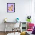 thumbnail image 2 of Stupell Industries Funky Dogs on Purple Animals Painting Black Floater Framed Canvas Art Print Wall Art, 17 x 21, 2 of 9