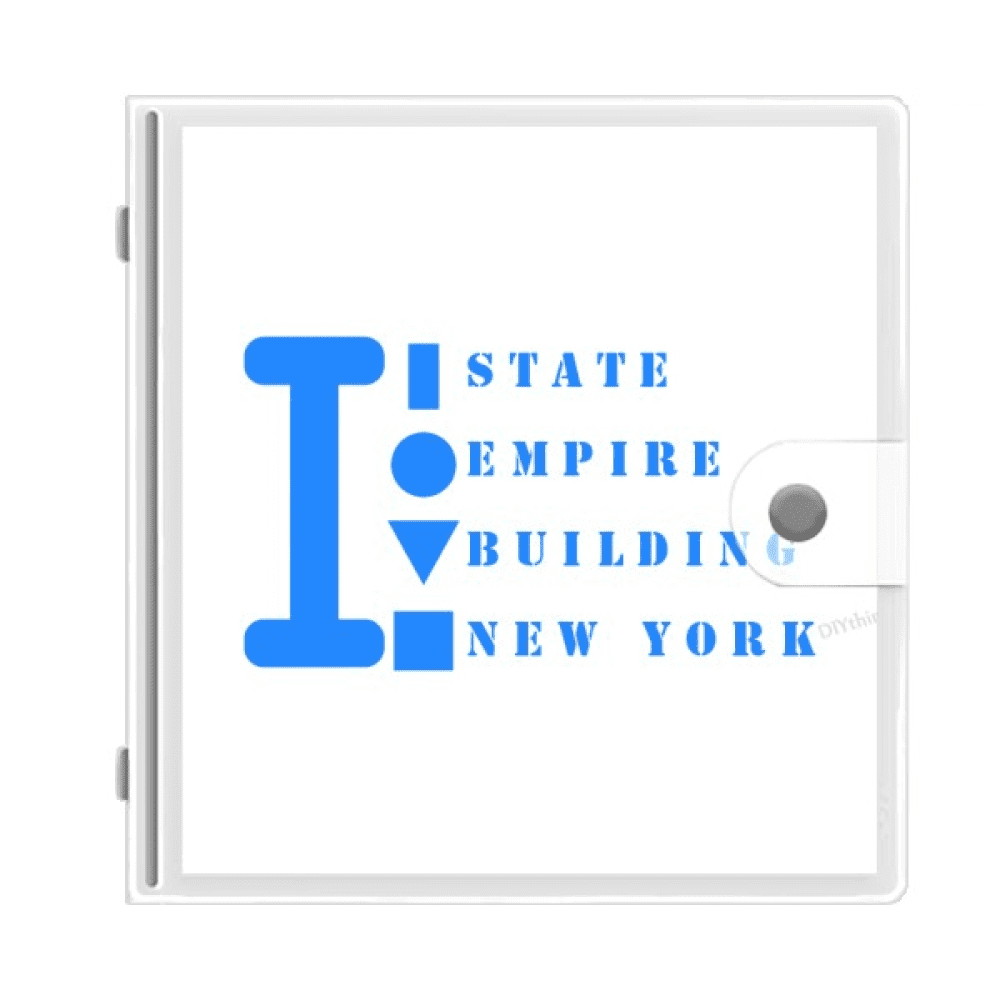 Empire State Building New York Photo Album Wallet Wedding Family 4x6