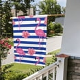 thumbnail image 5 of Easygdp Flamingo Garden Flag Yard Flag Welcome Flag, Double-Sided, Weather Resistant for Outdoor Decor - 28"x40", 5 of 9