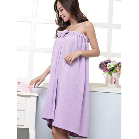 

Women’s Knee Length Spa/Bath Body Wrap with Adjustable Closure