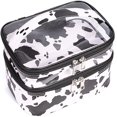 thumbnail image 4 of Vjnyvs Multifunction Double Transparent Cosmetic Bag Women Make Up Case Big Capacity Travel Organizer Toiletry Beauty Storage, 4 of 6