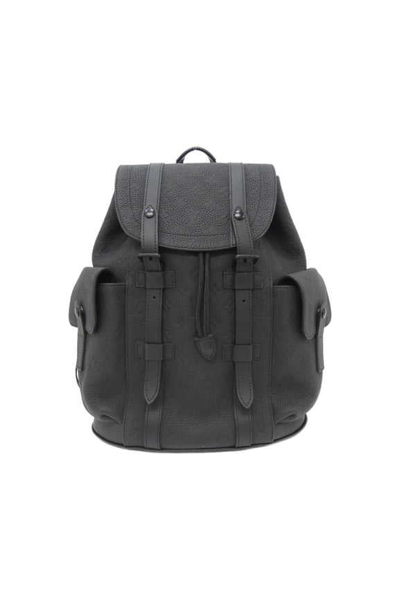 Pre-Owned Louis Vuitton Taurillon Monogram Christopher PM M20899 Backpack