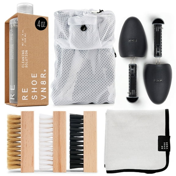 Reshoevn8r 1-Count Signature Sneaker Cleaning Kit with Brush Set and All-Purpose Solution