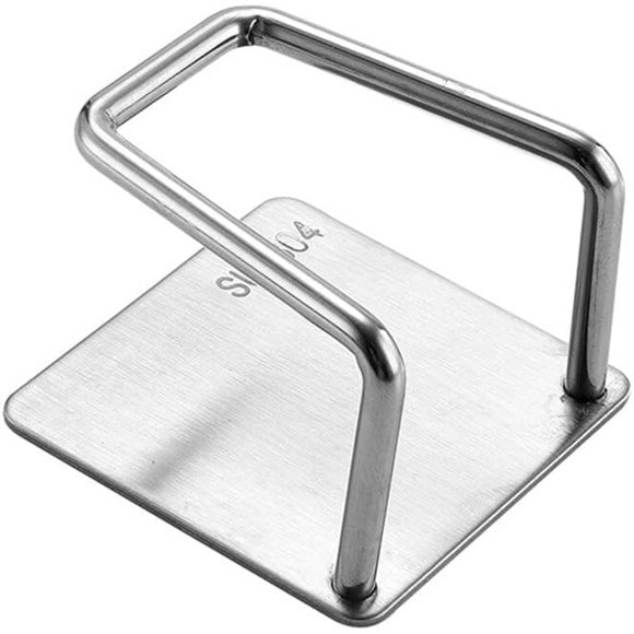 Kitchen Sponges Holder Self Adhesive Sink Sponges Drain Drying Rack 304 Stainless Steel Storage Holder Kitchen Sink Accessories Nice and Fashion