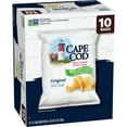 thumbnail image 5 of Cape Cod Potato Chips, Less Fat Original Kettle Chips, 1 oz Snack Bags, 10 Ct, 5 of 8