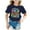 Navy, variant on ibiyuan First Day Of School Shirts for Girls Summer Short Sleeve Back To School Gift Tee T-Shirt Funny Print Basic Tee Top Lightweight Kindergarten Pre K First Grade