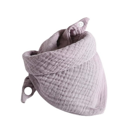 

QISIWOLE Baby Gauze Saliva Towel Baby Muslim Double Bib Baby Eating Pocket clearance under 10