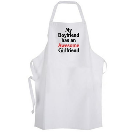 Aprons365 - My Boyfriend has an Awesome Girlfriend – Apron – (My Boyfriend Has The Best Girlfriend)