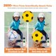thumbnail image 5 of Balón de fútbol silencioso de espuma para interiores, tamaño 5, balón de fútbol silencioso, tamaño 3, balón de baloncesto silencioso, regalo de balón silencioso para niños, 5 of 5