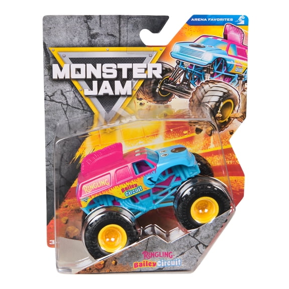 Monster Jam Bailey Circuit Monster Truck, 1:64 Scale