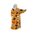 thumbnail image 3 of Manta con capucha portátil, sudadera con capucha de gran tamaño, camisón, jersey cálido para descansar, acogedora manta para televisión, manta Calabaza 150cm Yinane Sudadera con capucha tipo manta con capucha usable, 3 of 8