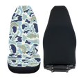 thumbnail image 6 of XYZCANDO Front Seat Covers for Cars Set of 2 Waterproof Car Seat Covers Automotive Interior Car Interior, Elastic Comfortable Vehicle SUV, 6 of 10