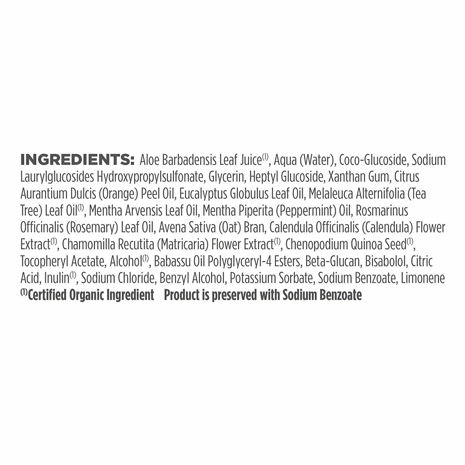 Avalon Organics Tea Tree Scalp Treatment Shampoo 11 Oz