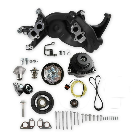 Holley Performance 20-187BK Mid-Mount Complete Race Accessory System