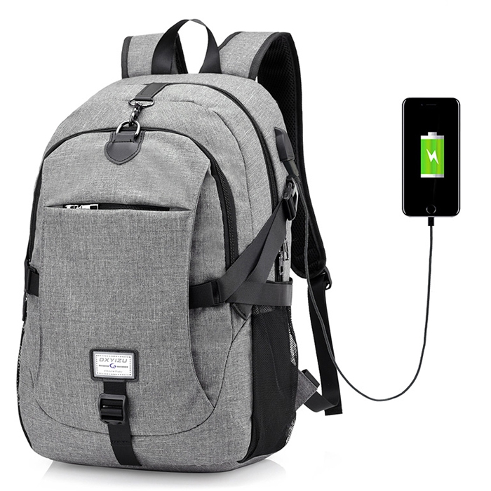Backpack Travel, Mens Canvas College Modern Stylish School Backpack
