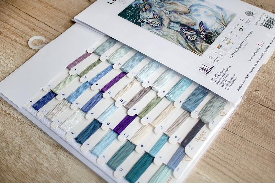 Letistitch Together We Are Magic Counted Cross-Stitch Kit