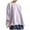 Sweater 383# Purple, variant on oqasdz Womens Sweaters Round Neck Cotton Linen Solid Color Thin Long Sleeve Breathable Fall Retro Fashion Tops Casual Versatile