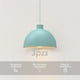 thumbnail image 3 of Ilios Innova | Paquete de 3 lámparas de techo colgantes decorativas estilo nórdico retro de 36 cm para habitaciones y salas de estar, 3 of 9