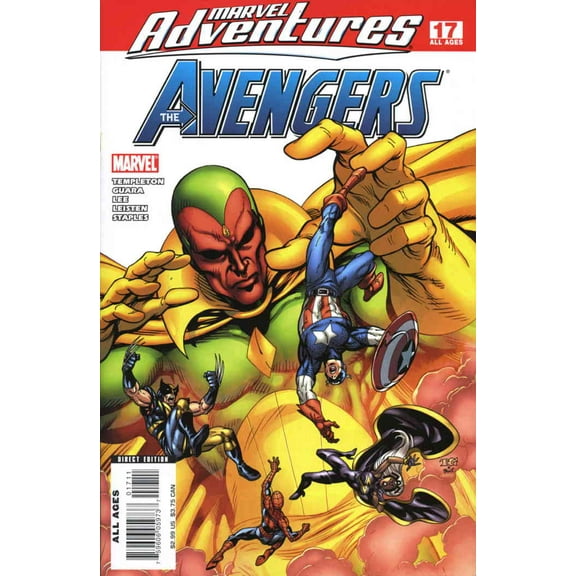 Marvel Adventures The Avengers #17 VF ; Marvel Comic Book