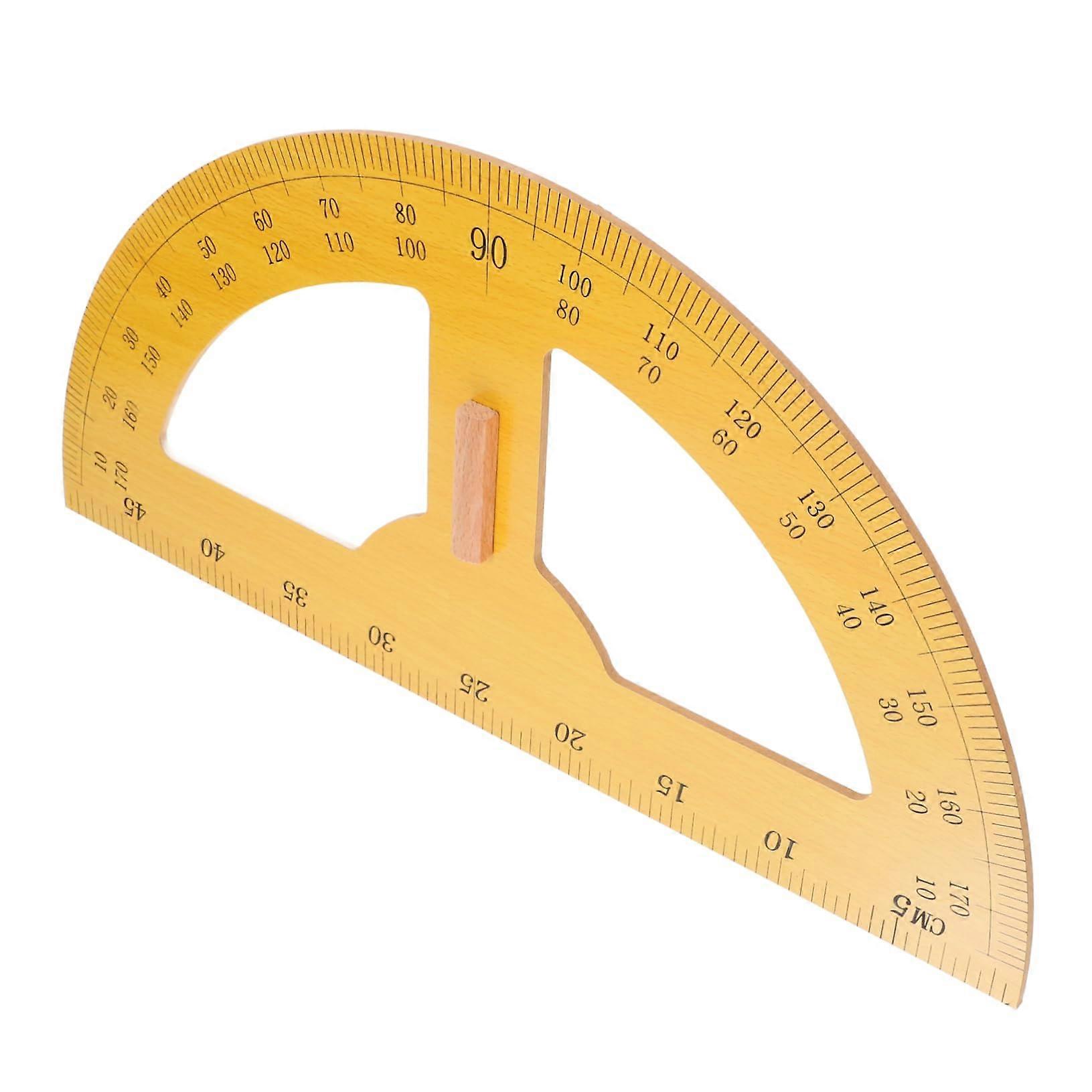 Giant Protractor Semi Circle Protractor 12 Inch Transparent Math ...