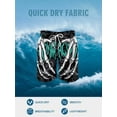 thumbnail image 4 of Skeletal Hands Mens Swim Trunks Quick Dry Stretch Board Shorts with Soft Mesh Lining Funny Beach Short with Pockets L-XL, 4 of 8