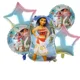 thumbnail image 2 of Globos de Disney Moana con temática de baby shower, juego de globos de dibujos animados para fiestas, suministros de decoración para cumpleaños de niñas, 2 of 5