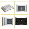 thumbnail image 7 of Solar Outdoor Wall Washing Lamp, Solar Wall Light, Courtyard Decoration Atmosphere Lamp, Villa Garden Waterproof Wall Lamp, Up and Down Luminous Wall Lights, 7 of 7