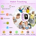 thumbnail image 4 of Eurhowing Kids Smart Watch Age 3-12, 31 Games, Learning Cards, HD Touch Screen, Camera, Music, Audiobook, Pedometer, Fun & Educational Birthday Gift Idea, Purple, 4 of 8