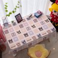 thumbnail image 5 of Yanluna Printed Tablecloth Sanrio Desk Mat Computer Desk Lamp Dust Cloth Dining Table Dormitory Desk Kuromi Cute Coffee Table Square, 5 of 5