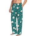 thumbnail image 2 of Xecao Love Dog Men's Straight Lounge Pajama Pants: The Ultimate in Comfortable Sleepwear, 2 of 9