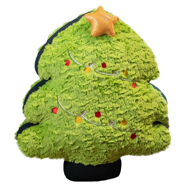Liquidación de fundas de almohada Poaug, almohada con forma de árbol de Navidad, muñeco de nieve, juguetes de peluche, decoración navideña, almohada, regalos para niños, funda de almohada en oferta,