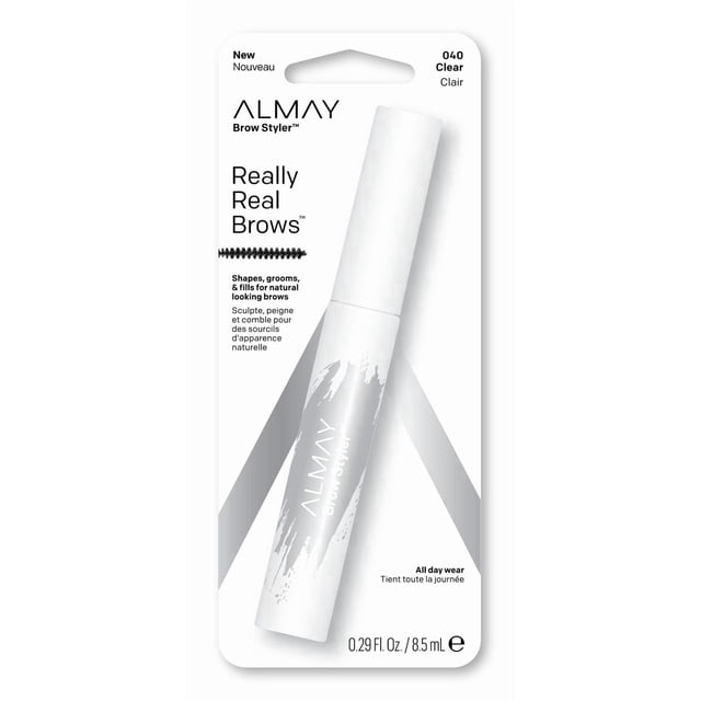 Almay Brow Styler, Eye Brow Mascara, 1 Mascara