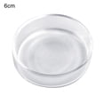 thumbnail image 1 of Fairnull Aquarium Fish Tank Crystal Red Cherry Shrimp Round Glass Feeding Dish Feeder, 1 of 10