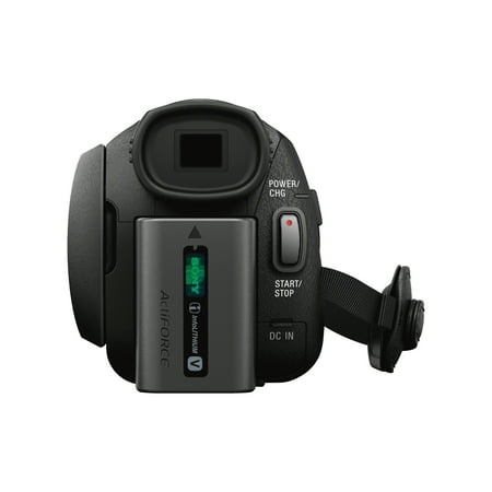 Sony - Handycam AX53 4K Flash Memory Premium Camcorder - Black