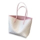 thumbnail image 1 of Sonducket Bolso de mano de PU con asa suave, bolso de hombro con cremallera de gran capacidad para mujer, con monedero, regalo de cumpleaños de vacaciones Bolsas de mensajero y de hombro  Rosa Weiß, 1 of 6