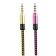 thumbnail image 4 of NUOLUX 2Ud Cable Conector 3.5mm Male A Male Para Señal De Audio En Dispositivos Variados, 4 of 8